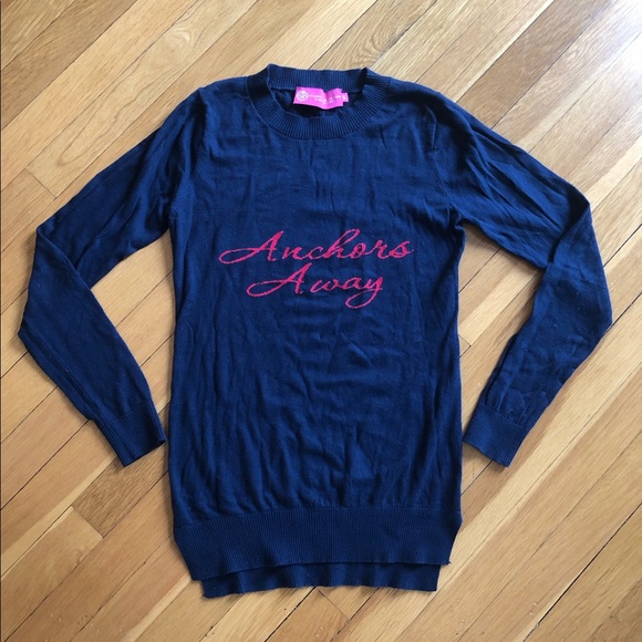 Macbeth Collection Margaret Josephs Anchor Sweater - Picture 4 of 9